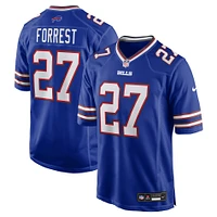 Men's Nike Darrick Forrest  Royal Buffalo Bills Team Game Jersey