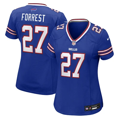 Women's Nike Darrick Forrest  Royal Buffalo Bills Team Game Jersey