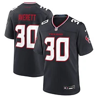 Men's Nike Anthony Averett  Navy Houston Texans Team Game Jersey