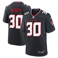 Men's Nike Anthony Averett  Navy Houston Texans Team Game Jersey