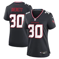 Women's Nike Anthony Averett  Navy Houston Texans Team Game Jersey