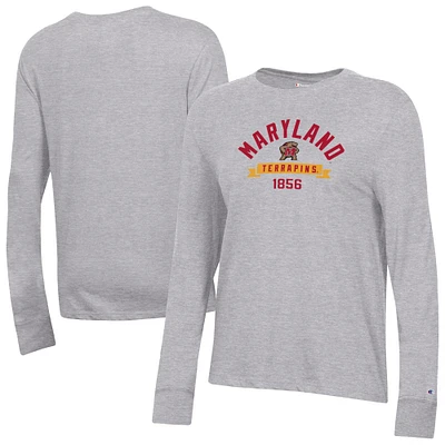 Women's Champion Maryland Terrapins Core Long Sleeve T-Shirt