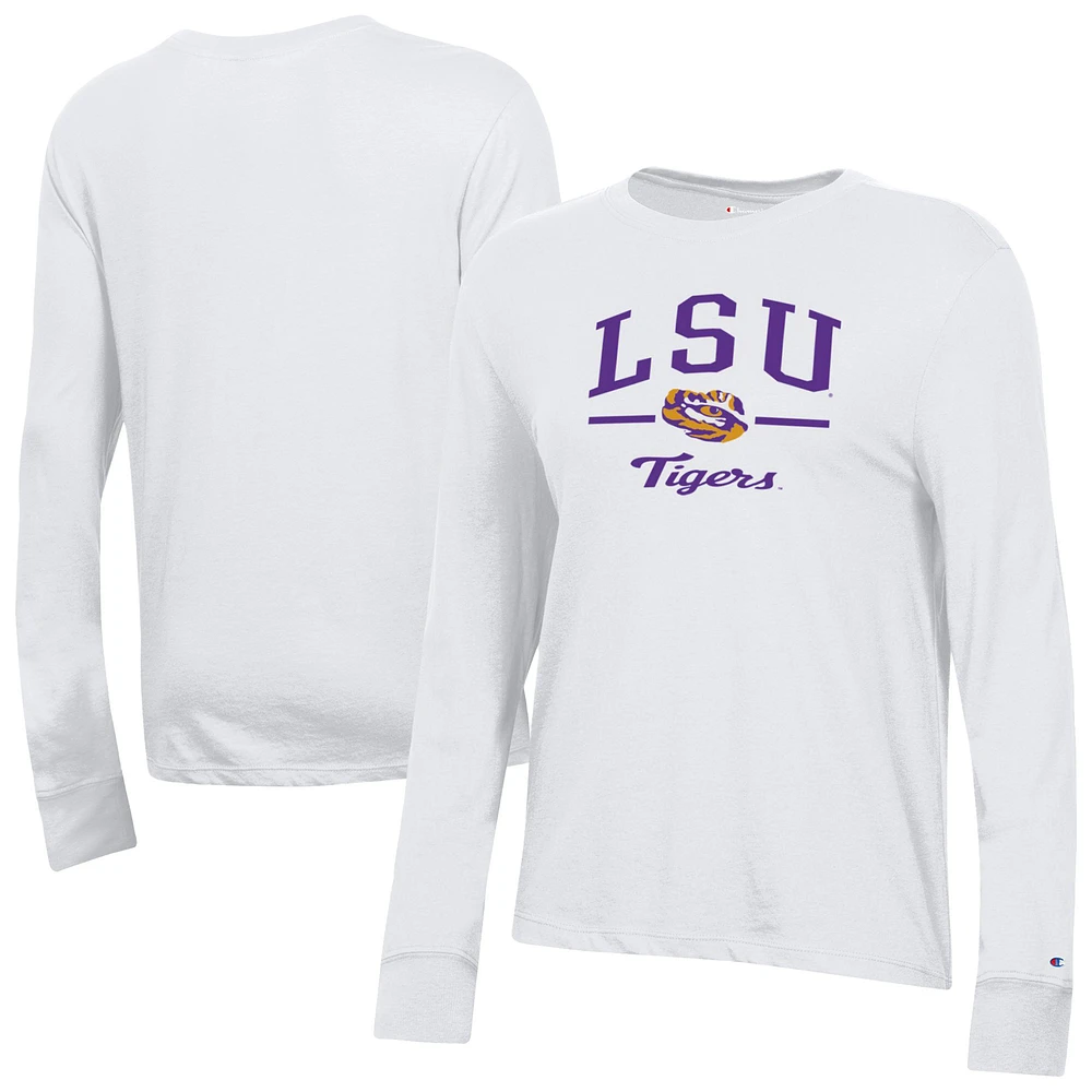 Women's Champion LSU Tigers Core Long Sleeve T-Shirt