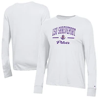 Women's Champion LSU Shreveport Pilots Core Long Sleeve T-Shirt