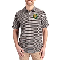 Men's Cutter & Buck Southeastern Louisiana Lions Virtue Eco Pique Stripe Recycled DryTec Polo