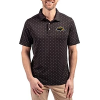 Men's Cutter & Buck Southern Miss Golden Eagles Virtue Eco Pique Tile Print Recycled DryTec Polo