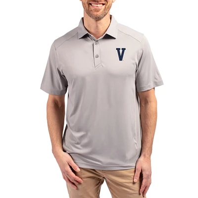Men's Cutter & Buck  Gray Villanova Wildcats Forge Eco Stretch Recycled Polo