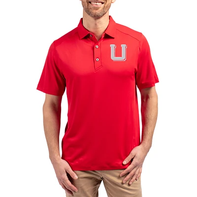 Men's Cutter & Buck Utah Utes Forge Eco Stretch Recycled Polo