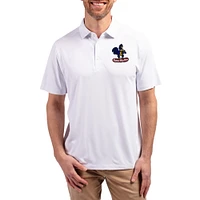 Men's Cutter & Buck Delaware Fightin' Blue Hens Forge Eco Stretch Recycled Polo