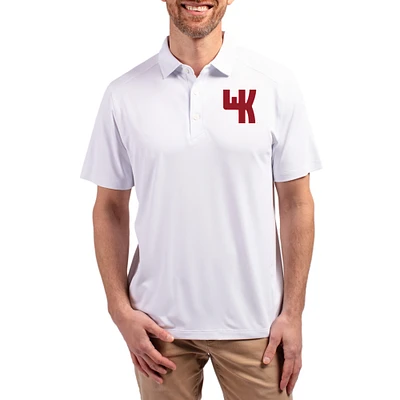 Men's Cutter & Buck  White Western Kentucky Hilltoppers Forge Eco Stretch Recycled Polo