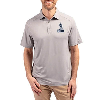 Men's Cutter & Buck  Gray Northern Arizona Lumberjacks Forge Eco Stretch Recycled Polo