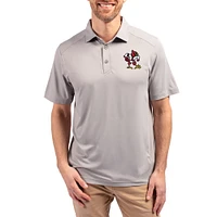 Men's Cutter & Buck  Gray Louisville Cardinals Forge Eco Stretch Recycled Polo