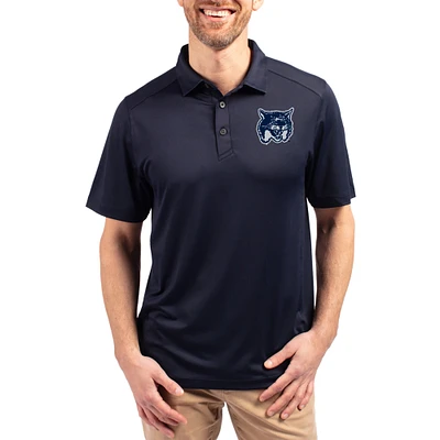 Men's Cutter & Buck  Navy New Hampshire Wildcats Forge Eco Stretch Recycled Polo