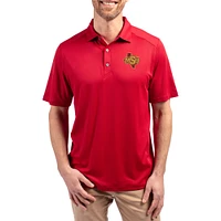 Men's Cutter & Buck Midwestern State Mustangs Forge Eco Stretch Recycled Polo
