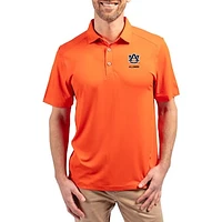 Men's Cutter & Buck  Orange Auburn Tigers Forge Alumni Eco Stretch Recycled Polo
