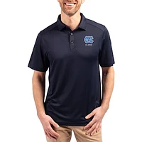 Men's Cutter & Buck  Navy North Carolina Tar Heels Forge Alumni Eco Stretch Recycled Polo