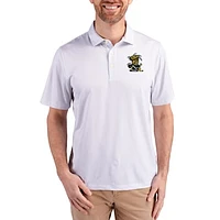 Men's Cutter & Buck White Wichita State Shockers Pike Eco Symmetry Print Stretch Polo