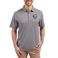 Men's Cutter & Buck Navy Penn State Nittany Lions Forge Eco Double Stripe Stretch Recycled Polo