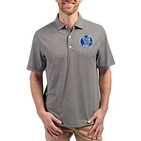 Men's Cutter & Buck Air Force Falcons Forge Eco Double Stripe Stretch Recycled Polo