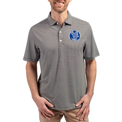 Men's Cutter & Buck Air Force Falcons Forge Eco Double Stripe Stretch Recycled Polo