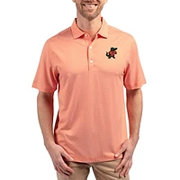 Men's Cutter & Buck Florida Gators Forge Eco Double Stripe Stretch Recycled Polo