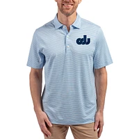 Men's Cutter & Buck Old Dominion Monarchs Forge Alumni Eco Double Stripe Stretch Recycled Polo