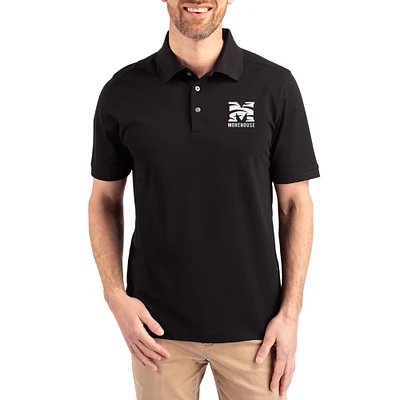 Men's Cutter & Buck Morehouse Maroon Tigers Advantage Eco Pique Tri-Blend Polo
