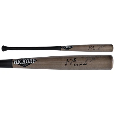 J.T. Realmuto Philadelphia Phillies Autographed Old Hickory Game Model Bat with "Ring The Bell" Inscription