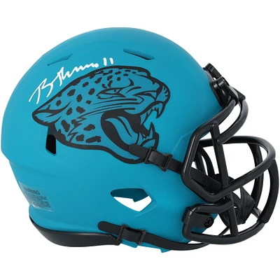 Brian Thomas Jr. Jacksonville Jaguars Autographed Riddell Rave Speed Mini Helmet