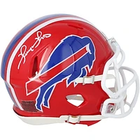 Thurman Thomas Buffalo Bills Autographed Riddell 1897-2001 Throwback Speed Mini Helmet