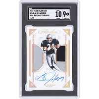 Bo Jackson Los Angeles Raiders Autographed 2023 Panini Flawless Dual Patch Autograph 2 Color Relic #DPA-BJA #11/25 SGC Authenticated 9/10 Card