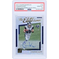 Cooper Kupp Los Angeles Rams Autographed 2017 Panini Donruss Elite Series Rookie #18 #77/99 PSA Authenticated 10 Rookie Card