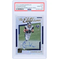 Cooper Kupp Los Angeles Rams Autographed 2017 Panini Donruss Elite Series Rookie #18 #77/99 PSA Authenticated 10 Rookie Card