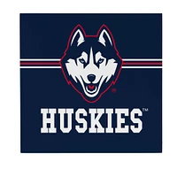 UConn Huskies 12" x 12" Wood Wall Sign