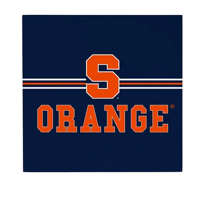 Syracuse Orange 12" x 12" Wood Wall Sign