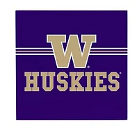 Washington Huskies 12" x 12" Wood Wall Sign