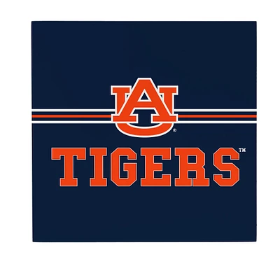 Auburn Tigers 12" x 12" Wood Wall Sign