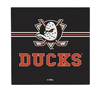 Anaheim Ducks 12" x 12" Wood Wall Sign