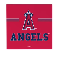 Los Angeles Angels 12" x 12" Wood Wall Sign