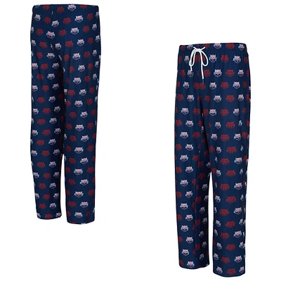Women's Concepts Sport  Navy USA Swimming Elevation Record All Over Print Pants