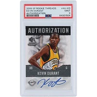 Kevin Durant Oklahoma City Thunder Autographed 2008-09 Upper Deck SP Rookie Threads Authorization #AU-KD PSA Authenticated 9 Rookie Card