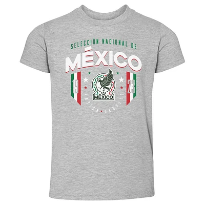 Toddler 500 Level Heather Gray Mexico National Team 1923 T-Shirt