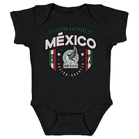 Infant 500 Level Black Mexico National Team 1923 Bodysuit