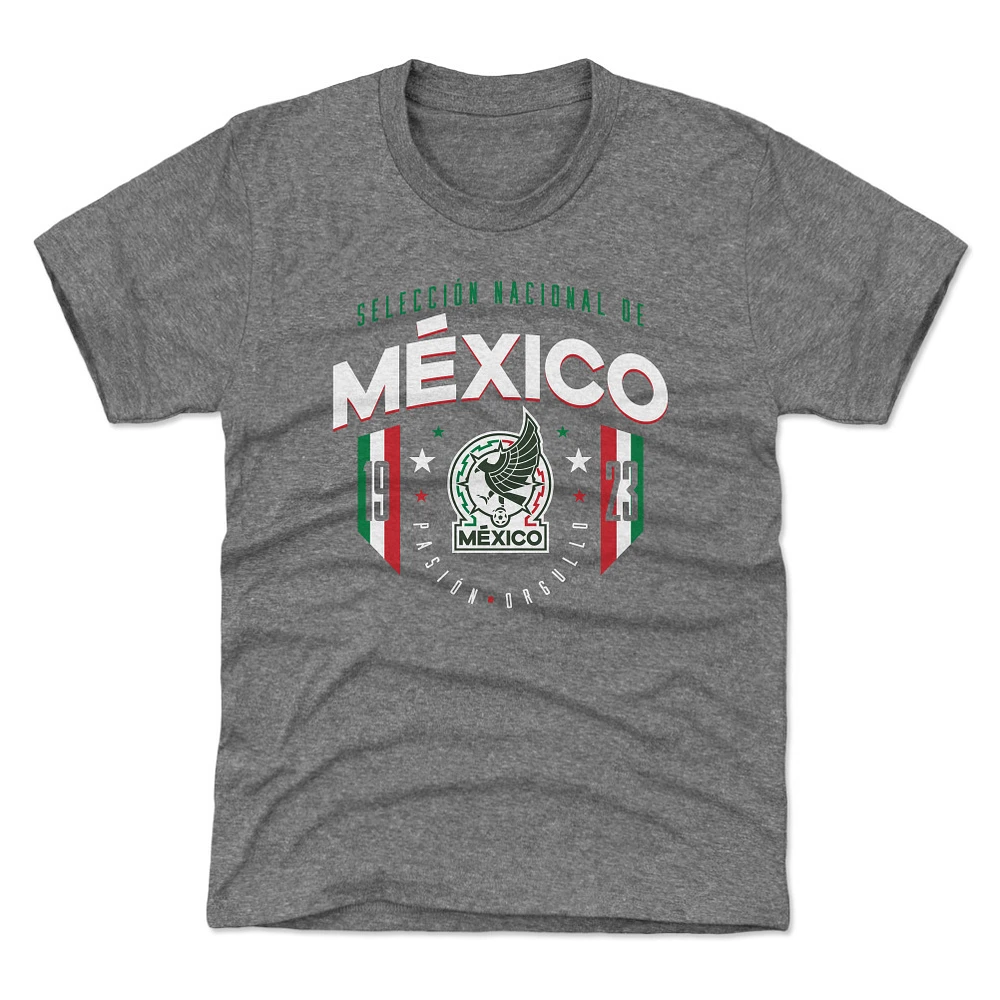 Youth 500 Level Gray Mexico National Team 1923 T-Shirt