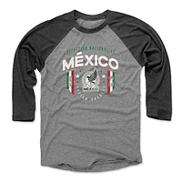 Male Adult 500 Level Black Mexico National Team 1923 T-Shirt