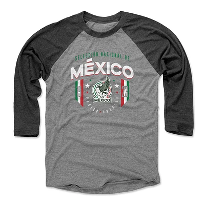 Male Adult 500 Level Black Mexico National Team 1923 T-Shirt