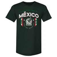 Men's 500 Level Forest Green Mexico National Team 1923 Premium Tri-Blend T-Shirt