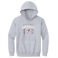 Youth 500 Level Gray Mexico National Team 1923 Pullover Hoodie