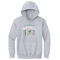 Youth 500 Level Gray Mexico National Team 1923 Pullover Hoodie