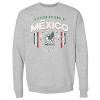 Men's 500 Level Heather Gray Mexico National Team 1923 Pullover Sweatshirt